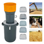 25L/50L/60L Electric Grain Mill Grinder, with 5 Sieves, Grain Grinder Mill, Electric Corn Grinder, Wheat Grinder
