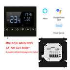110V 120V 230V All Touch Screen Temperature Controller Thermoregulator Black Back Light Electric Heating Room Thermostat