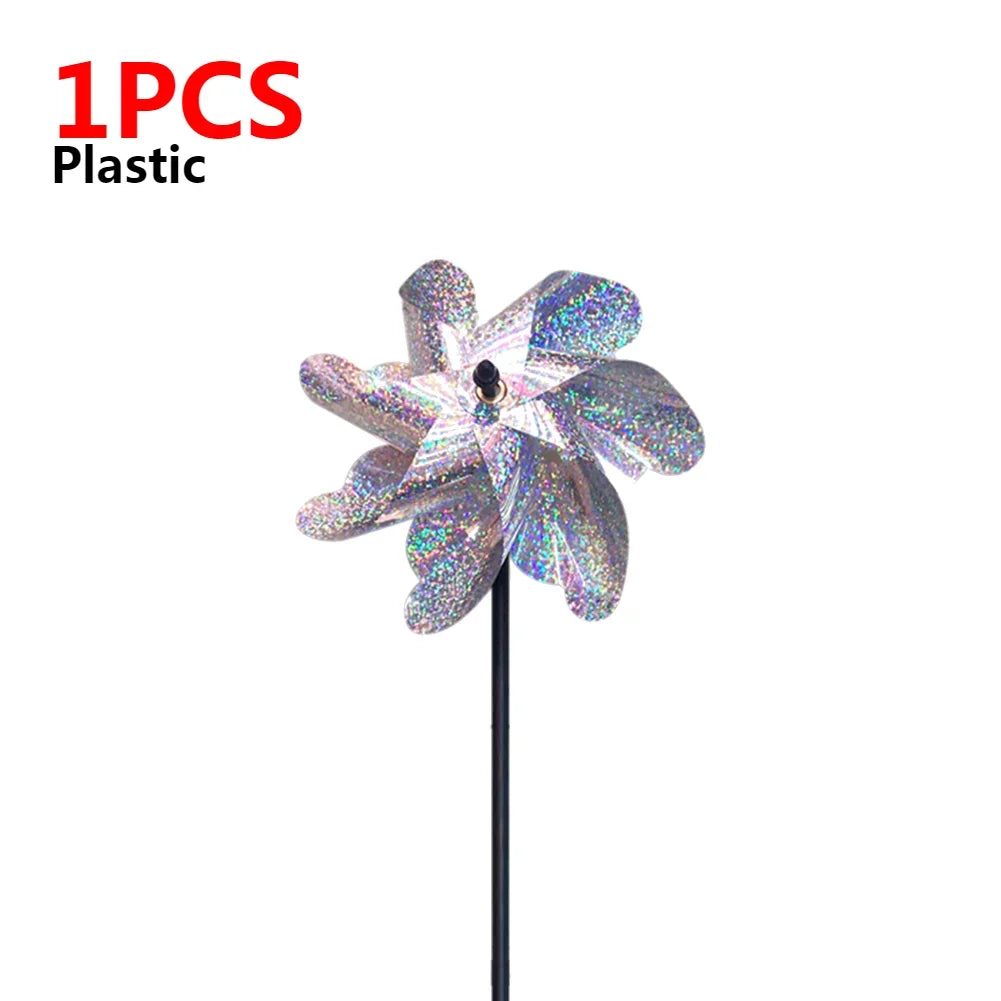 Airplane Weather Vane Piper J3 Cub Wind Spinner For Garden Durable Metal Windmill Aircraft Weather Vane Outdoor Garden Decor