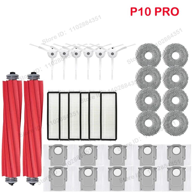 Replacement Roller & Dust Bag Parts for Roborock