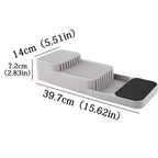 Kitchen Multi-purpose Cutlery Storage Tray Knife Holder Fork Spoon Classification Organizer Drawer Categorized Storage Boxes