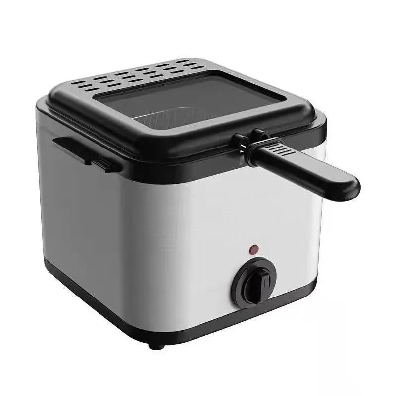 Electric Fryer 1PC 2.5L Large Capacity Home Fillet French Fries Fryer All-in-One Deep Fryer Kitchen Appliances With Basket