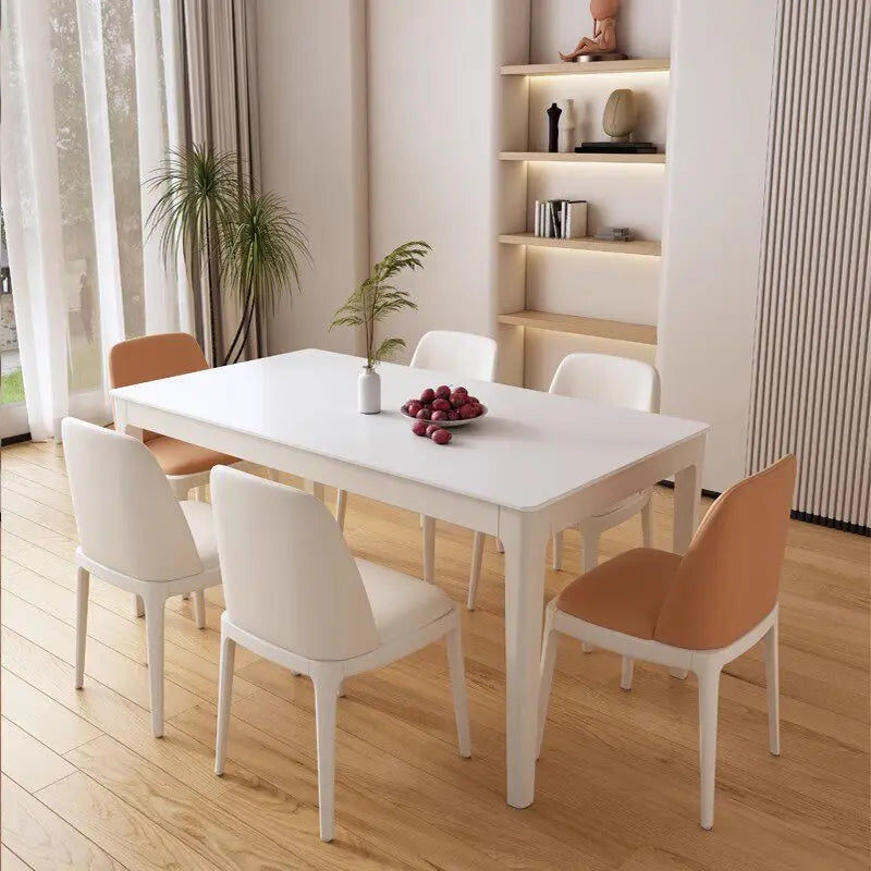 Kitchen Restaurant Dining Table Wall Luxury Extending Mid Century Dining Table Lounge Service Muebles Living Room Furniture