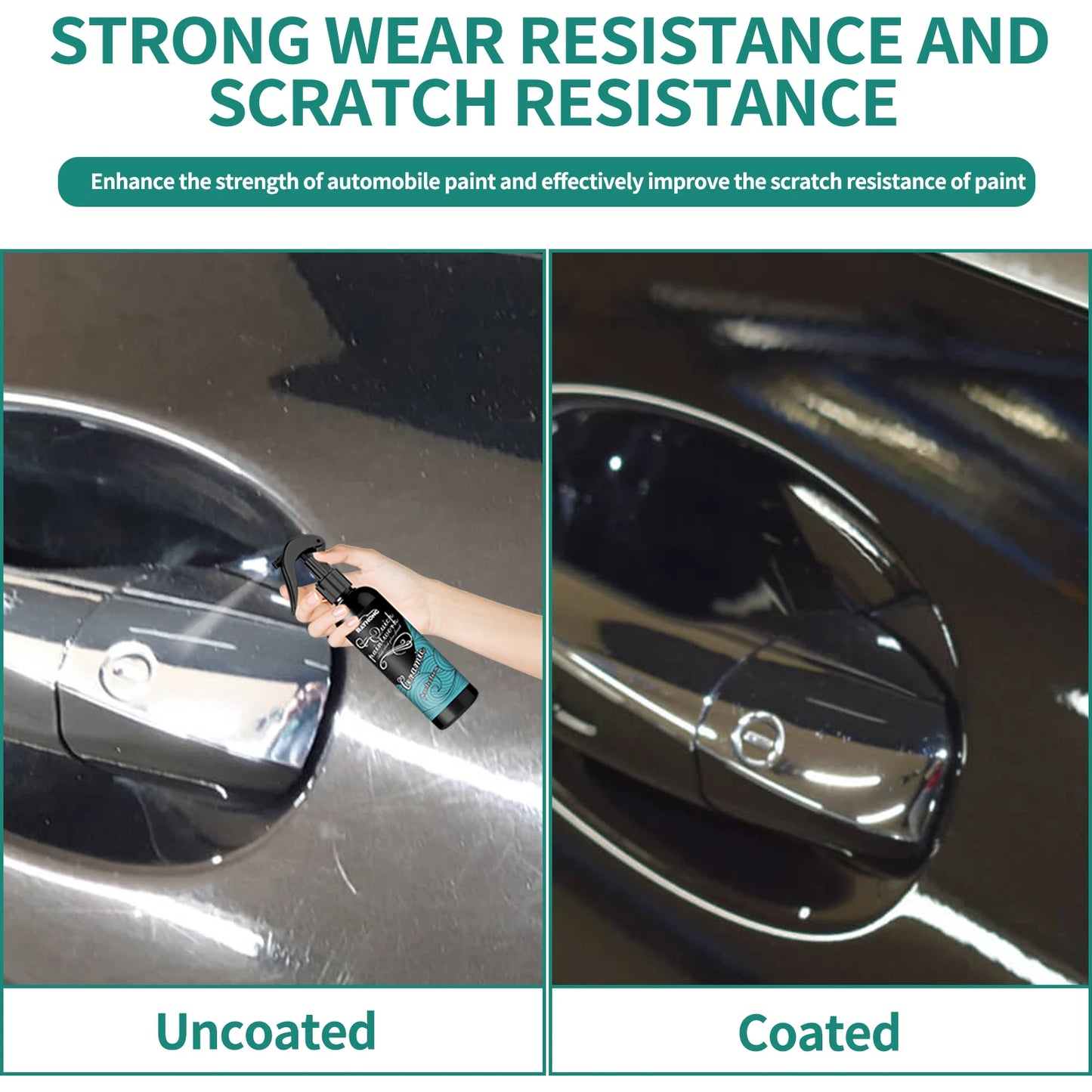 Car Coating Spray Ceramic Coating For Cars Anti Scratch Hydrophobic Polish Nano Coating Adds Extreme Gloss Depth Shine &