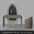 Solid wood dresser, storage cabinet, integrated bedroom, small dressing table, high-end dressing table