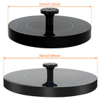 13/18cm Solar Fountain Pump Bird Bath Fountain Garden Outdoor Water Pool Pond Floating Decor With 6 Nozzles Solar Waterfall