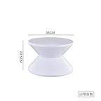 K-star Nordic Style Shoe Changing Stool Home Art Small Bench Simple Children Plastic Low Stool Creative Round Stool Hot 2024