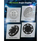 Hubcap Auto Tire Replacement Exterior Cap OEM Steel Wheel Hubcaps Wheel Cover Rim 13 Inch Set of 4 PP Silver Hub Caps