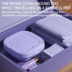 Mini Folding Portable Washing Machine 8L Socks Underwear Panties Retra
