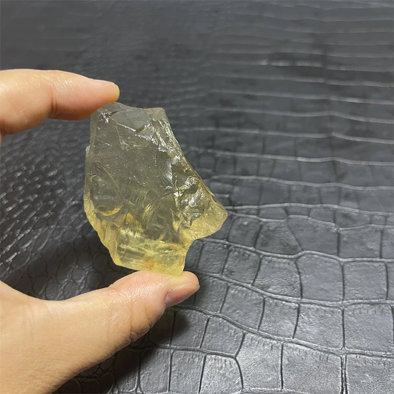 Natural Topaz Crystal Rough Raw Stone Rock Specimen Brazil