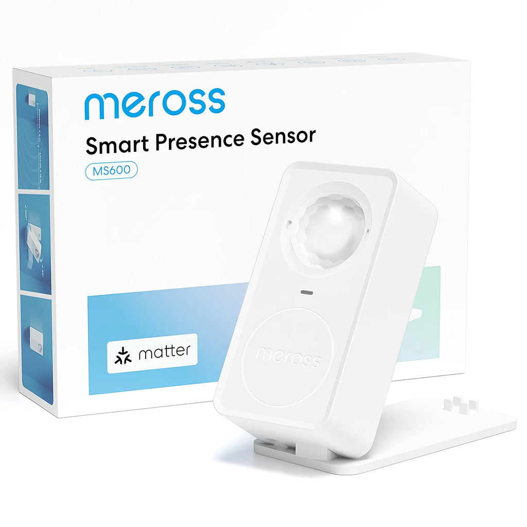 Meross EU/US Matter WiFi Human Presence Sensor  Radar Detector With Luminance /Distance Detection Sensor For Smart Home