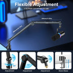 Microphone Boom Arm Stand