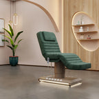 Modern Beauty Salon Center Facial Spa Bed with Foot Control Luminous Diode Electric Massage Beauty Bed Tattoo Embroidery Eyelash Bed