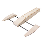 The New RC Speed Boat Wooden Sponson Outrigger Shrimp Speed Boat Model Kits Radio Remote Control Speedboat,Single Model