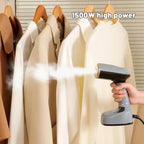 Foldable Ironing Machine 1500W Fast Heat Garment Steamer Household Ele
