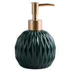 Ceramic Bathroom Reusable Soap Dispenser Lotion Bottles Liquid Pump Bottle Lotion Dispenser Soap Dispenser Bathroom Decoration
