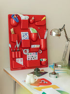 Wall Mounted Organizer Rack – Storage Shelf for Office, Kitchen, Bathroom