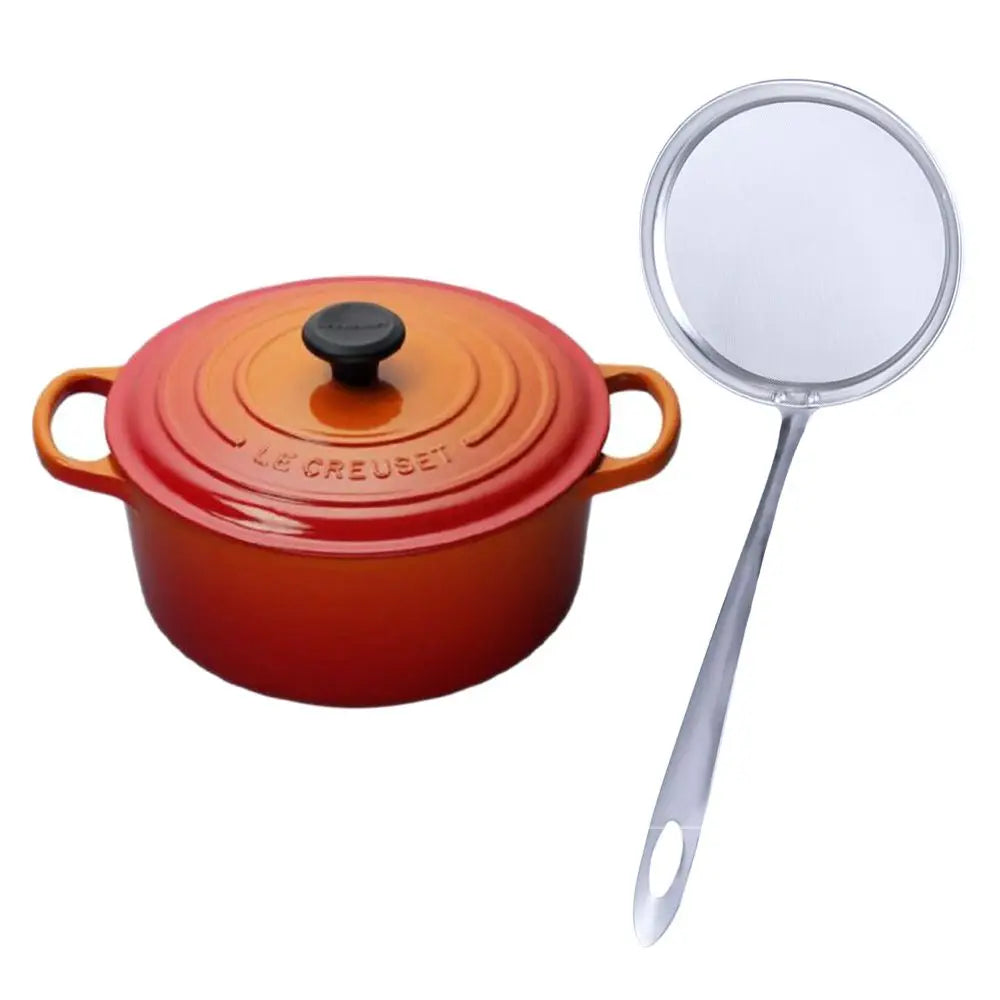 Stainless Steel Practical Kitchen Kitchen Gadget Baking Cooking Tool Filter Spoon Strainer Oil Skimmer Colander