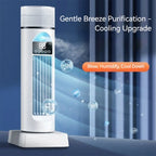 Bladeless Desktop Tower Fan Cooling Air Conditioner Standing Fan 6 Win