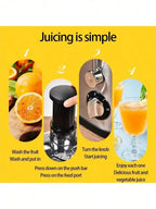 EU Plug Centrifugal juicer multifunctional household electric fruit juice machine slag juice separation original juice machine c