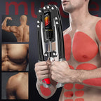 Twister Arm Exerciser - Adjustable 22-440lbs Hydraulic Power, Home Chest Expander, Shoulder Muscle Training Fitness Equipment