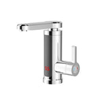 Electric Water Heater 220V Kitchen Faucet Tankless Instant Heating Water Tap Flowing Heated Mixer Digital Display