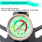 NUOGE 4 Stage 30mpa 4500Psi  PCP Hand Pump  High Pressure Operated HPA Tank Hunting Car Bicycle