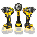 800N·M Cordless Torque Wrench 1800w Household Impact Wrench Electric Screwdriver Ring Led Light For Dewalt 20V Battery