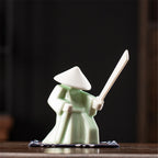 Incense Stick Holder Japanese Samurai Tea Ceremony Ornaments Home Furnishings Office Decoration Korea Swordsman