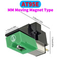 AT91R Replacement Conical Turntable Stylus Dual Moving Magnet Stereo Phono Cartridge HiFi Parts for LP Vinyl Record Turntable
