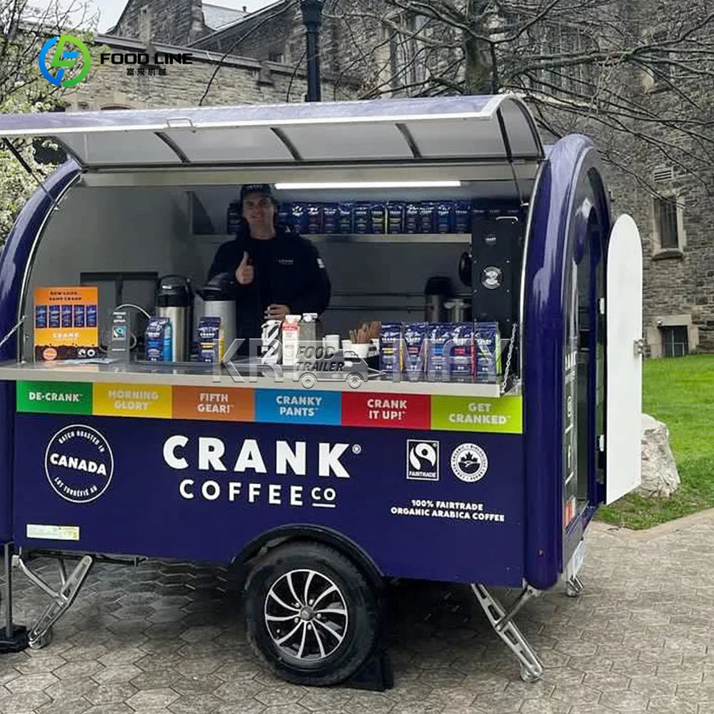 China China Mobile Kitchen Food Trailers Fully Equipped Food Truck Trailers with Full Kitchen Equipment
