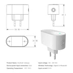 Tuya ZigBee Gateway Hub ZigBee/Bluetooth Mesh Plug-in Type Multi-mode Gateway Bridge Hub Supports Smart Home Automation