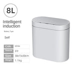 7L Trash Can Smart Sensor Automatic Household Electronic Kitchen Trash Bin Toilet Waterproof Narrow Seam Sensor Bin Trash Can