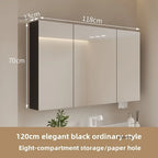 Bathroom Wall Mounted Mirror Cabinet Modern Smart Bathroom Cabinets with Mirror Creative Bathroom Storage Cabinet Home Furniture