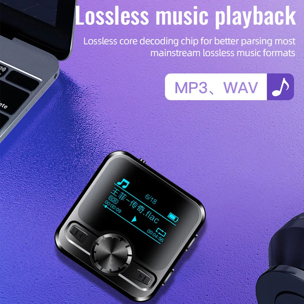 Portable Mp3 Player Bluetooth Professional HD Noise Reduction Mini Voice Recorder FM Radio Sound Recorder Consumer Electronics
