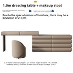 Japanese Modern Luxury Vanity Dresser Storage Women Cabinet Drawer Dressing Table Modern Women Penteadeira Trendy Furniture