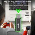 Controller PC Wireless Adapter USB Receiver BT 5.3 Controller Adapter Wireless Adapter for Nintend Switch PC PS4 PS5 Controller