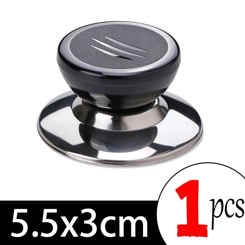 Kitchen Handle Cookware Knob Cover Glass Bottom Cover 1 Pieces Pressure Cookers Universal Pot Lid Handle Interchangeable Handles