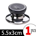 Kitchen Handle Cookware Knob Cover Glass Bottom Cover 1 Pieces Pressure Cookers Universal Pot Lid Handle Interchangeable Handles