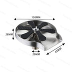 High Pressure Glass Rinser Stainless Steel Cup Rinser for Kitchen Kitchen Accessories Hydro Jet Cup Cleaner for Bar Kitchen