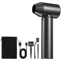 80000RPM Turbo Jet Fan Brushless Motor Handheld Duct Fan Wireless Air Gun 600g Thrust Violent Fan Electric Dryer For Car