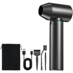 80000RPM Turbo Jet Fan Brushless Motor Handheld Duct Fan Wireless Air Gun 600g Thrust Violent Fan Electric Dryer For Car