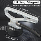 Heavy Duty Strong Magnetic Pickup Tool Lifting With Quick Release Portable Material Collector Ergonomic Handle for Iron Plate