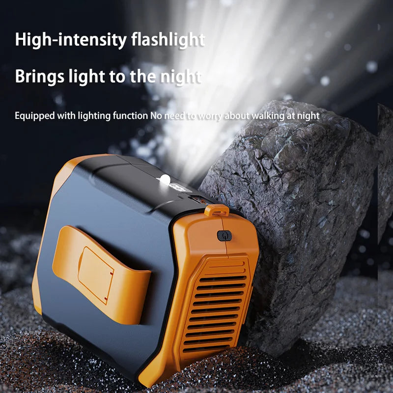Xiaomi Mini Waist Fan USB Rechargeable Waist Clip Fan Air Cooler For O