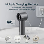 JISULIFE New Upgrade Portable Fan Pro1S 2025,100 Levels,LED Display,50