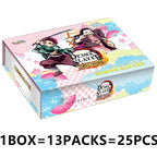 Douqu Original Demon Slayer English Version Trading Card Full Series Anime Collection Card Board Game Children's Toys Gift