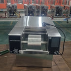 120KG/24H Korean Snowflake Ice Machine Small Snow Continuous Cooled Milk Mango Bingsu Shaver Smoothie Crusher 110V 220V
