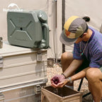 12L Portable Water Bucket with Handle – Ultralight Hiking & Camping Container