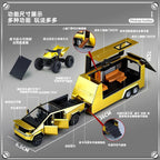 1:32 Cybertruck Pickup Alloy Car Model Diecasts Off-road Vehicles Truck Car Model Sound Light Kids Toys Gift