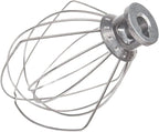 6 Wire Whisk Attachments Compatible with KitchenAid 5Plus-6Quart Mixer, Bowl Lift Stand Mixer Accessories, 6-Quart Stainless Ste